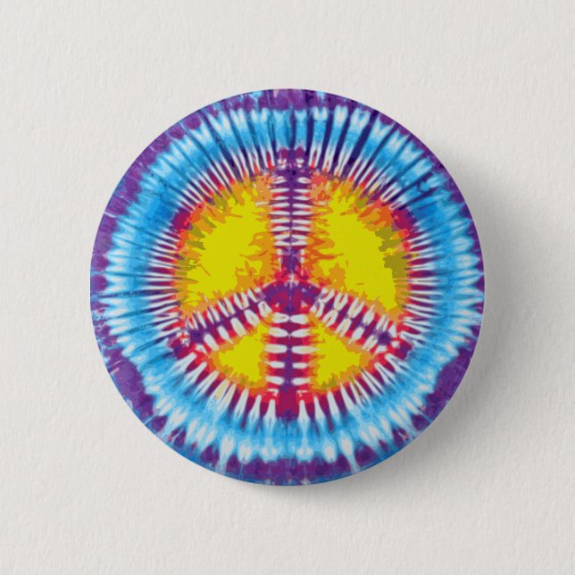 Purple Peace Button (Front)