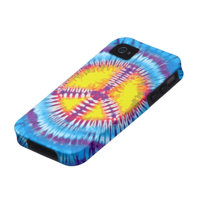 Purple Peace Case-Mate iPhone 4 Case (Bottom)