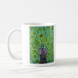 Purple Peacock by Heather S. Coffee Mug