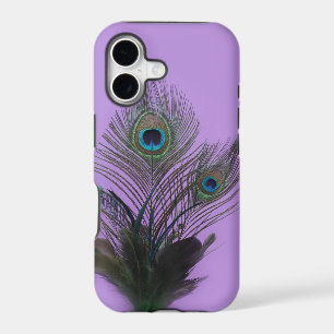 Purple Peacock Feathers iPhone 5 Case-Mate