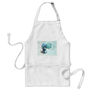 Purple Penguin III Standard Apron