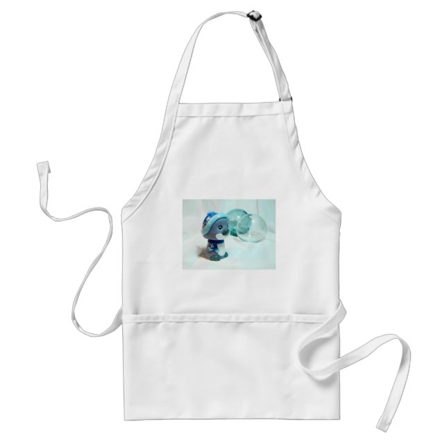 Purple Penguin III Standard Apron (Front)