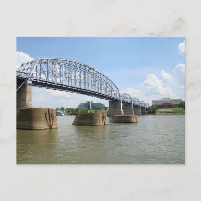 Purple People Bridge Postcard (Front)