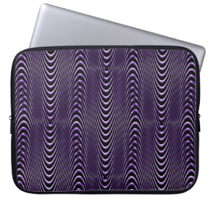 Purple People's Illusions.... Laptop Sleeve