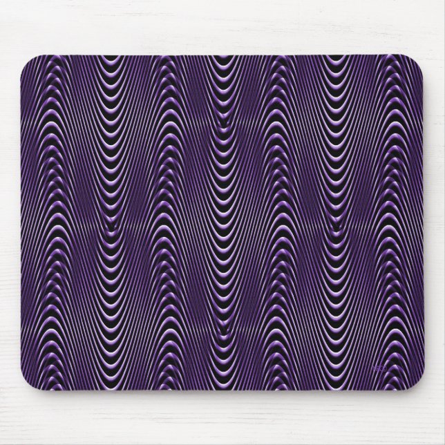 Purple People's Illusions.... Mouse Mat (Front)