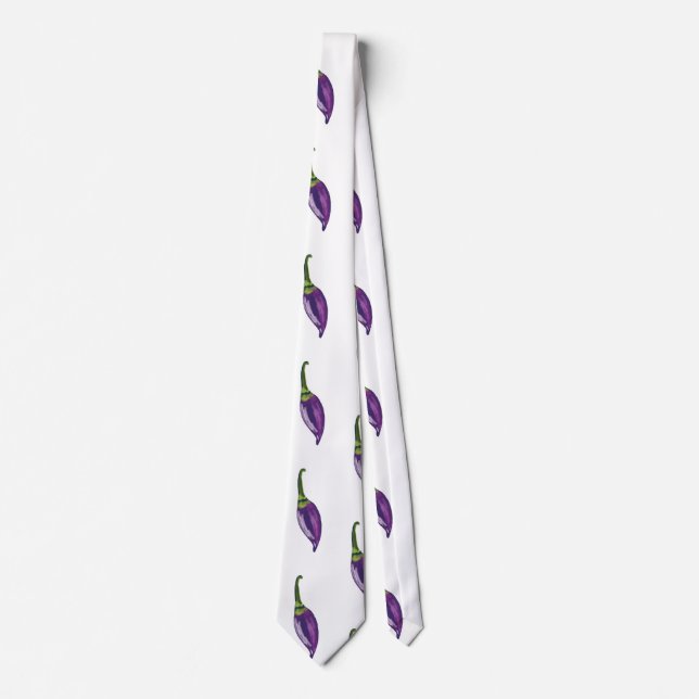 Purple Peppers Tie (Front)
