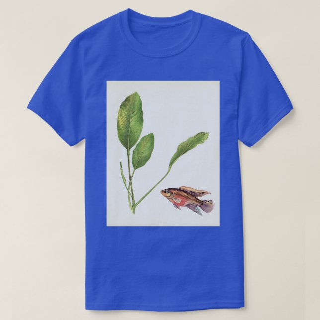 Purple perch Pelviachromis pulcher T-Shirt (Design Front)
