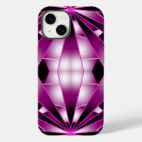 Purple Perspective Gradient Colour Filled Drawing
