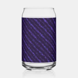 Purple Persuasion Can Glass