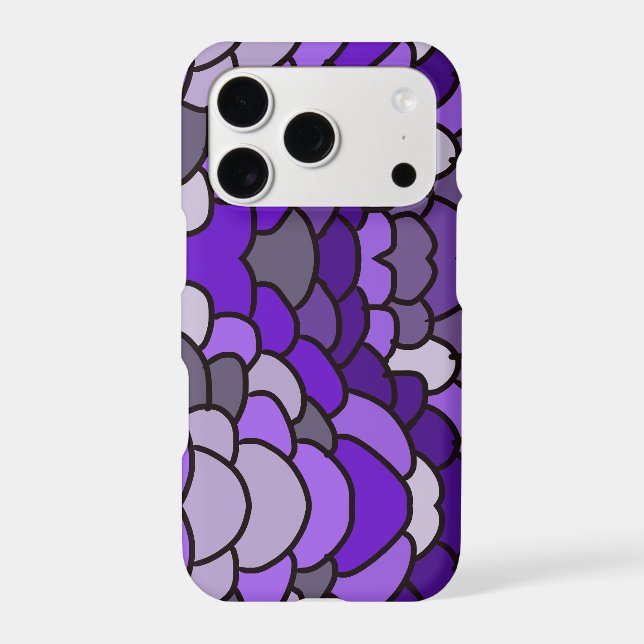 Purple Petals Pattern (Back)
