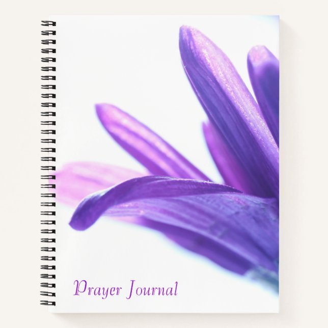 Purple Petals Prayer Journal (Front)