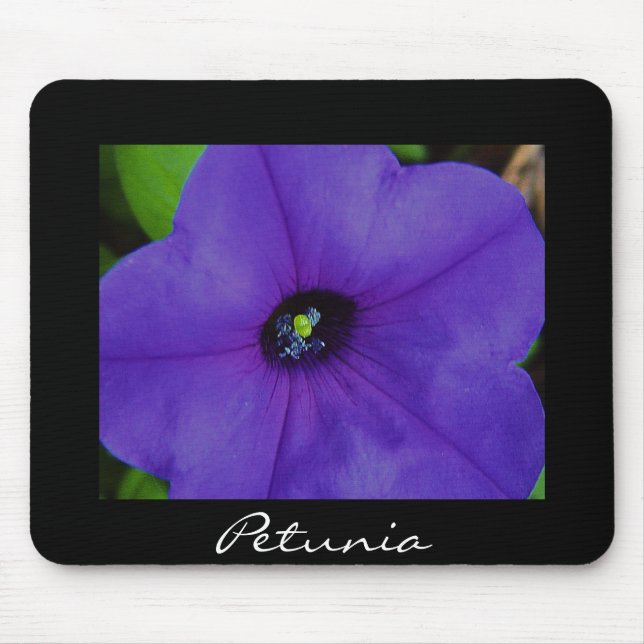 Purple Petunia Mouse Mat (Front)