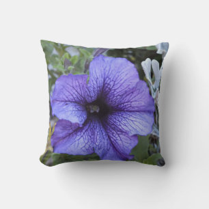 Purple Petunia Pillow