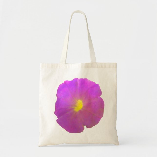 Purple Petunia Tote Bag (Front)