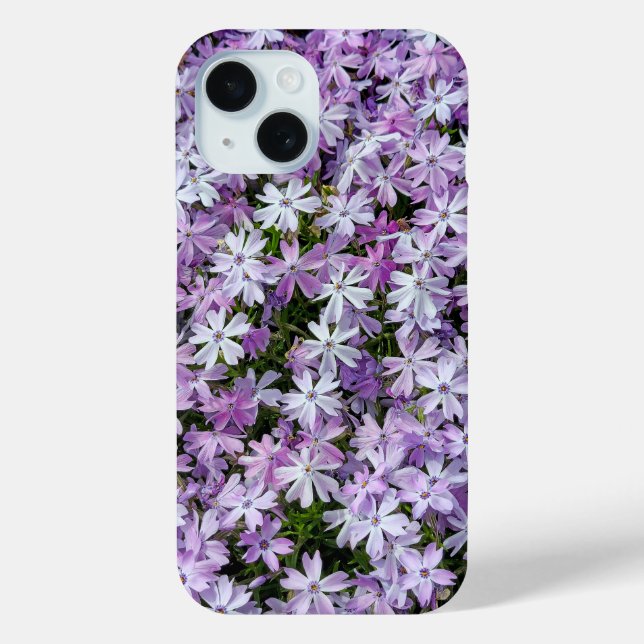 Purple Phlox Garden Case-Mate iPhone Case (Back)