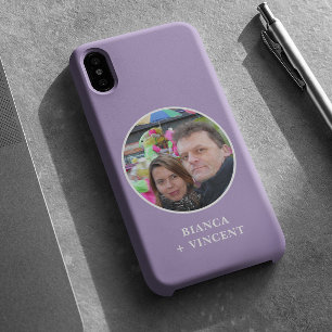 Purple Photo iPhone 16 Case