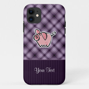 Purple Pig iPhone 11 Case