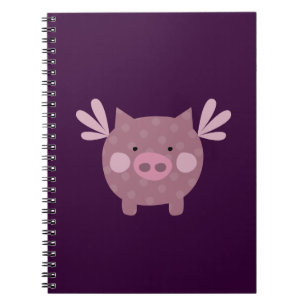 Purple Pig Notebook