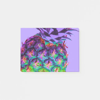 purple pineapple post-it notes