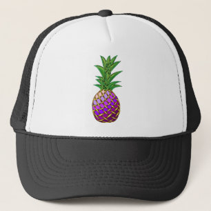 Purple Pineapple Trucker Hat