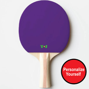 Purple Ping Pong Paddle