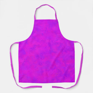 Purple Pink Abstract Pattern Apron