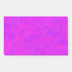 Purple Pink Abstract Pattern Post-it Notes