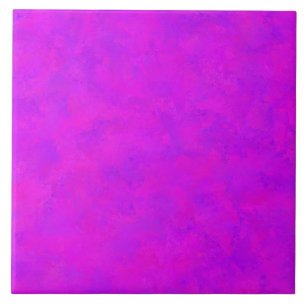 Purple Pink Abstract Pattern Tile