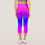 Purple Pink Blue Neon Gradient Ombre Leggings<br><div class="desc">Purple Pink Blue Neon Gradient Ombre Modern Legging</div>