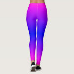 Purple Pink Blue Neon Gradient Ombre Leggings<br><div class="desc">Purple Pink Blue Neon Gradient Ombre Modern Legging</div>