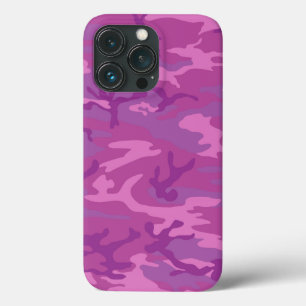 Purple Pink Camo Camouflage Pattern Art Phone Case