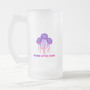 Purple Pink Fantasy Floral Barware Mug