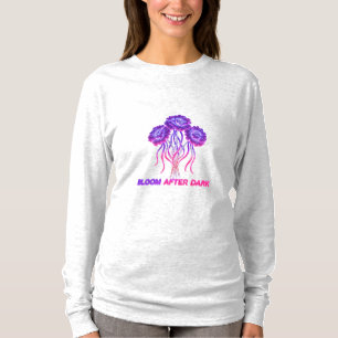 Purple Pink Fantasy Floral Long Sleeve To T-Shirt