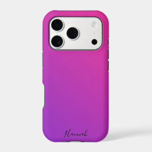 Purple Pink Gradient Personalised