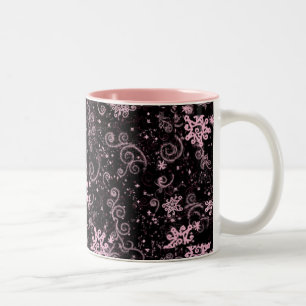 Purple & Pink Jazz design - mug