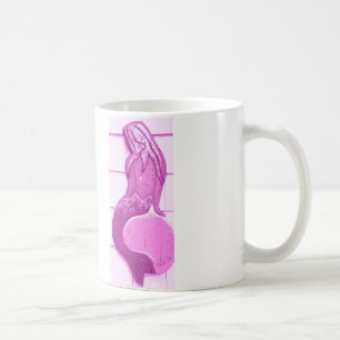 purple/pink mermaid mug