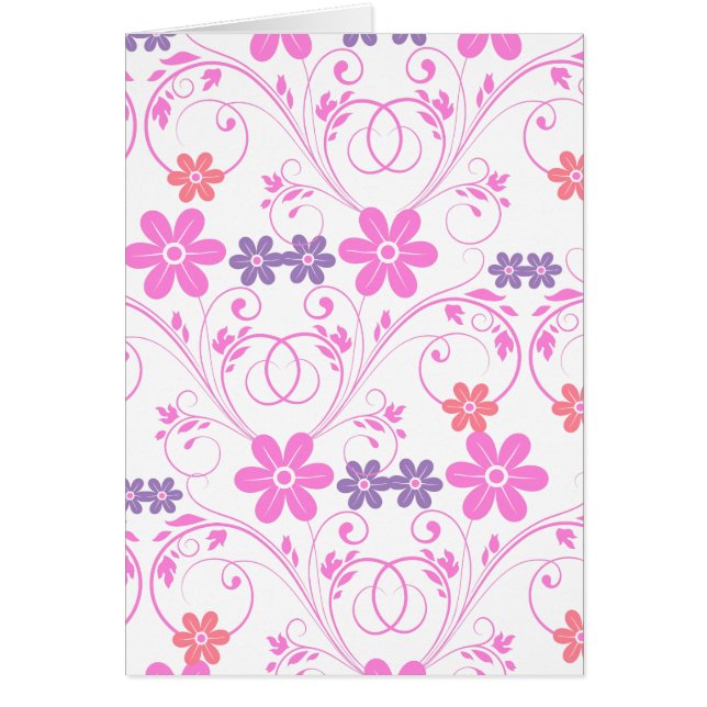 Purple & Pink Modern Floral (Front)