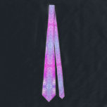 Purple Pink Neon Glitter Sparkly Neck Tie<br><div class="desc">Ties with Purple Pink Neon Shiny Glitter Sparkle Drips Chic Modern Party Necktie - Add Your Unique Text / Name - Make Your Special Tie Gift - Resize and move or remove and add text / elements with Customisation tool. Design by MIGNED. Please see my other projects. You can also...</div>