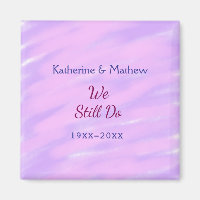 Purple pink pastel Vow renewal anniversary waterco