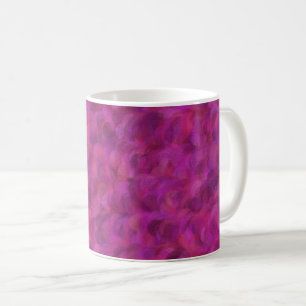 Purple Pink Red Abstract Seamless Pattern Coffee Mug
