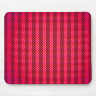 Purple pink striped carbon fibre patterned mouse mat
