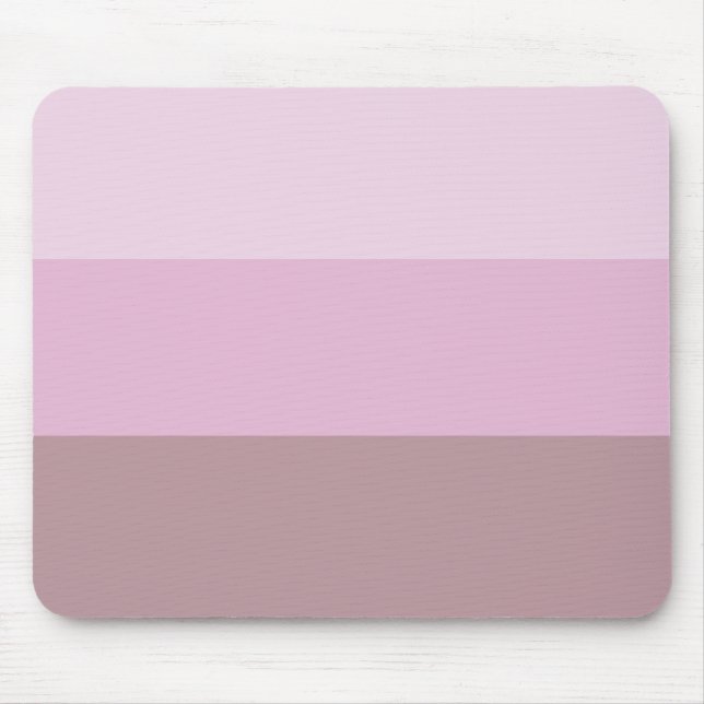 Purple Pink Striped Ombre Mouse Mat (Front)