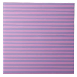 Purple Pink Stripes Pattern Tile