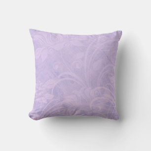 Purple pink textured vintage styled throw pillow