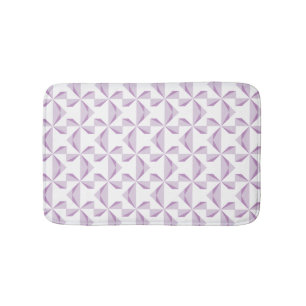 Purple Pinwheels Bath Mat