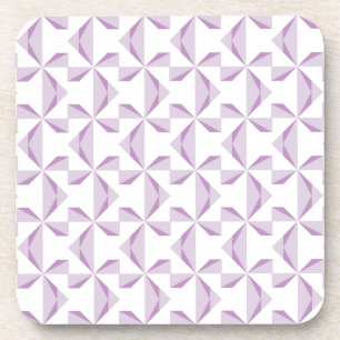 Purple Pinwheels Coaster