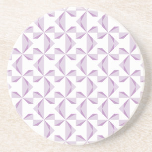 Purple Pinwheels Coaster