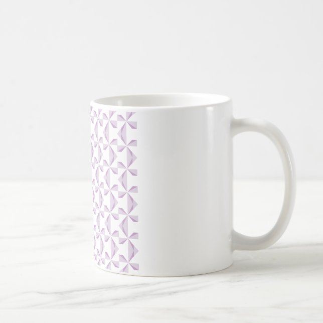 Purple Pinwheels Coffee Mug (Right)