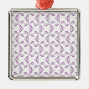 Purple Pinwheels Metal Tree Decoration