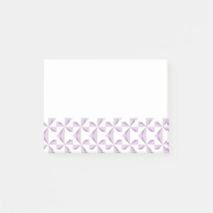 Purple Pinwheels Post-it Notes